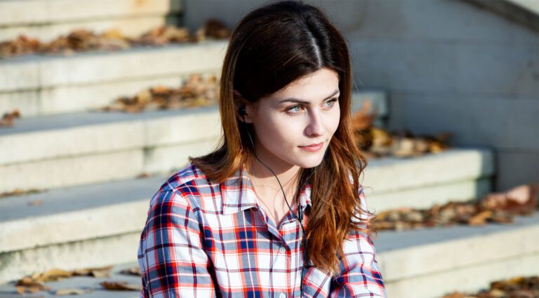 Someone thinking about taking a pregnancy test